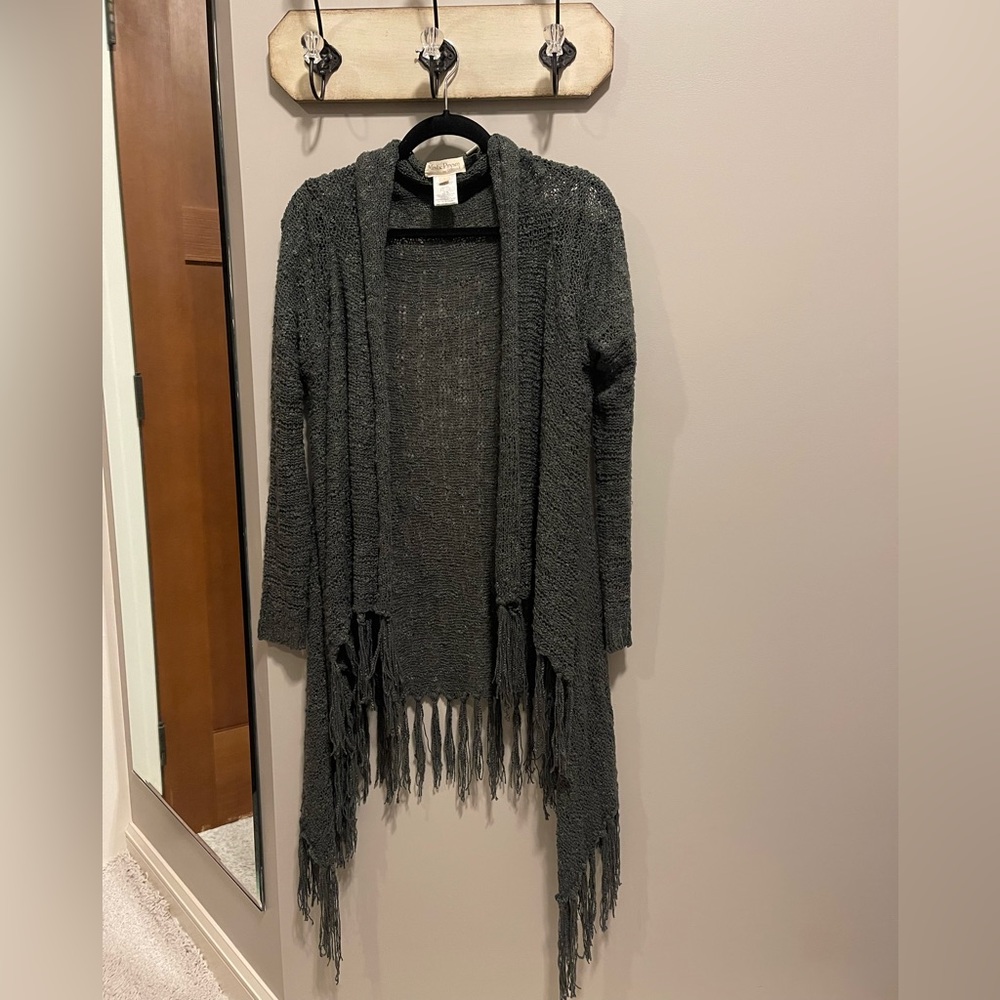 Mistic prysm by listicle fringe cardigan